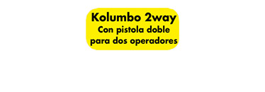 Características del equipo Kolumbo 2way (Generadores de vapor con caldera diésel)